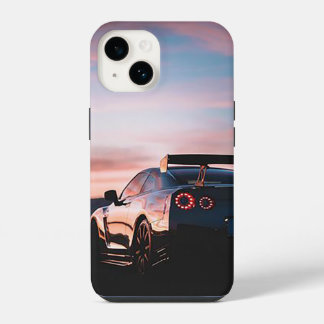 Funda Para iPhone 14 vuelo en coche deportivo de moda
