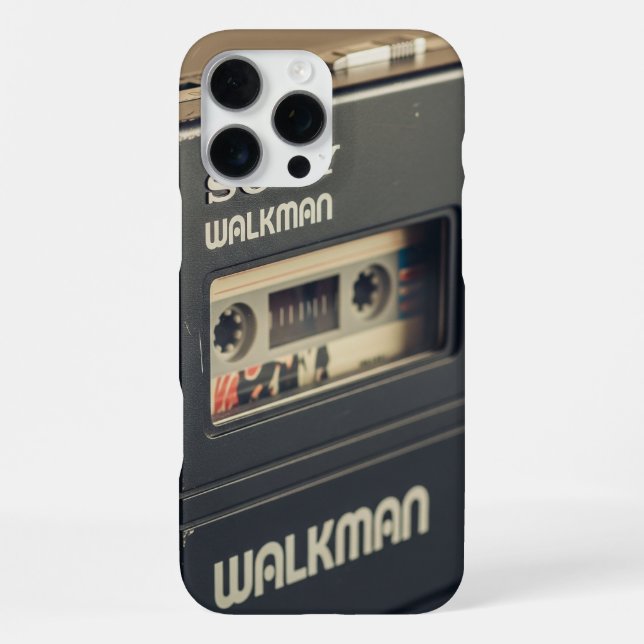 Funda Para iPhone Walkman de Sony (Reverso )