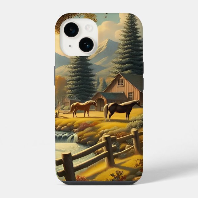 Funda Para iPhone Wallpapers Vintage Retro 1940 (Reverso )