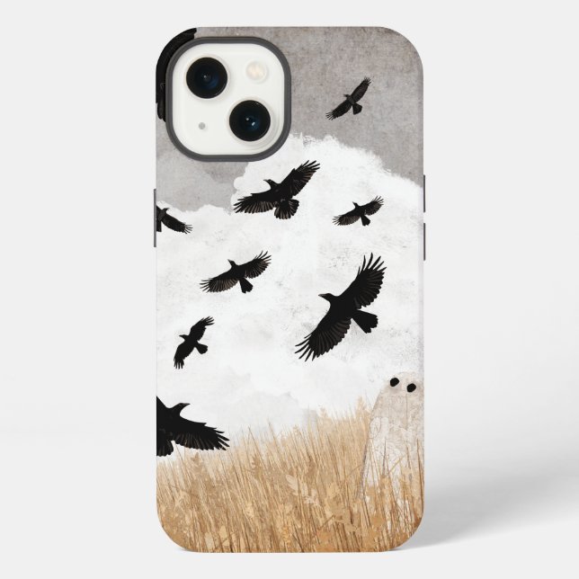 Funda Para iPhone Walter y los cuervos (Reverso )
