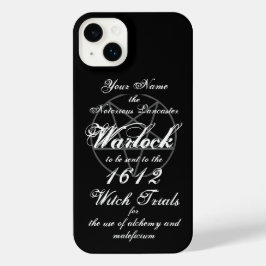 Funda Para iPhone 14 Plus Warlock, Wizard, Witch Trials Gothic