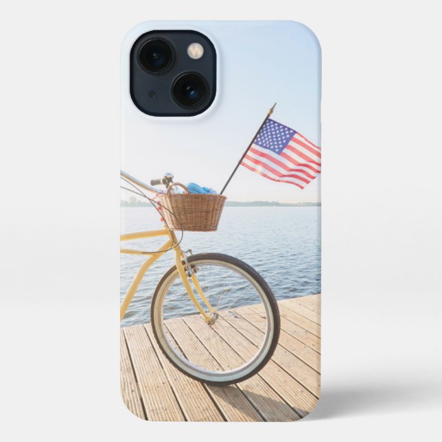 Funda Para iPhone Water | Bicycle By the Lake (Reverso )