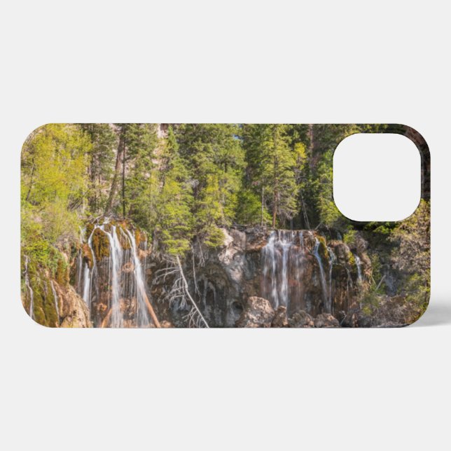 Funda Para iPhone Water | Hanging Lake Glenwood Springs, Colorado (Reverso Horizontal)
