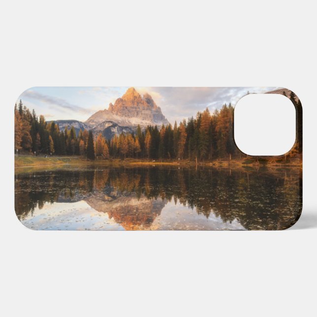 Funda Para iPhone Water | Tre Cime Di Lavaredo Italy (Reverso Horizontal)