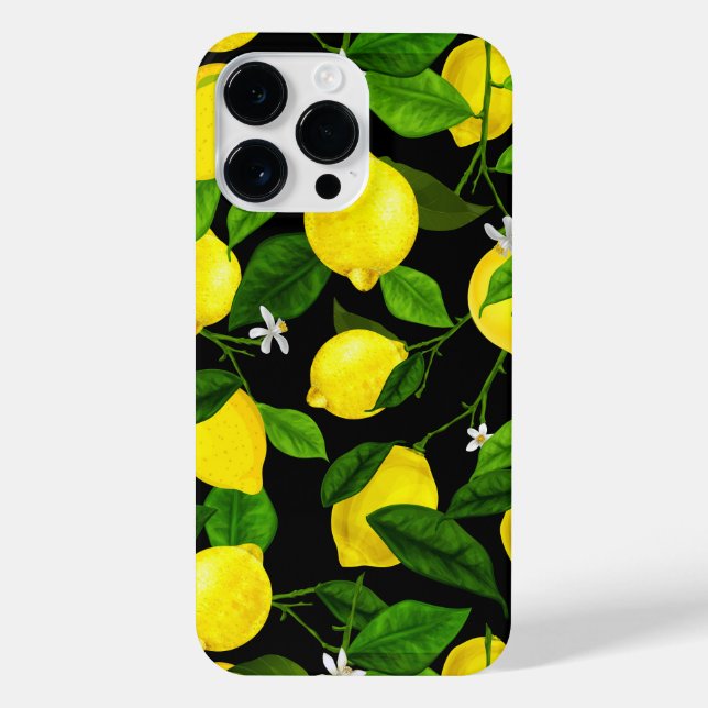 Funda Para iPhone Watercolor Lemon 2 (Reverso)