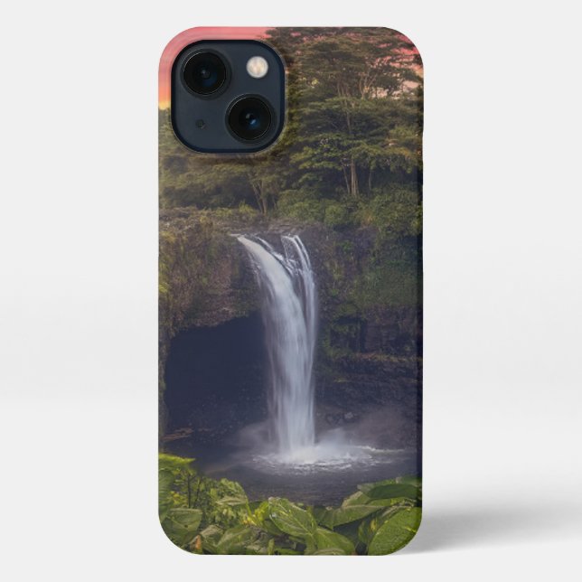 Funda Para iPhone Waterfalls | Rainbow Falls, Hilo, Hawaii (Reverso )