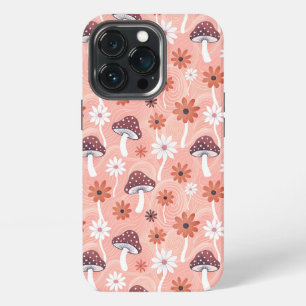 Funda Para iPhone 13 Pro Wavy Mushroom Garden