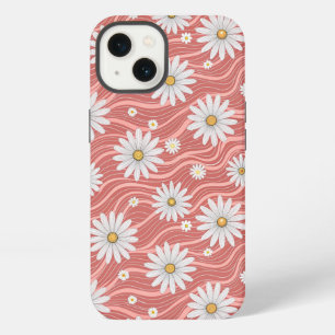 Wavy Pink Daisies