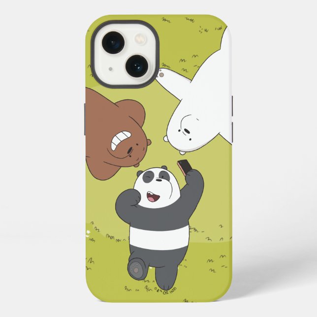 Funda Para iPhone We Bare Bears - #SquadGoals (Reverso )