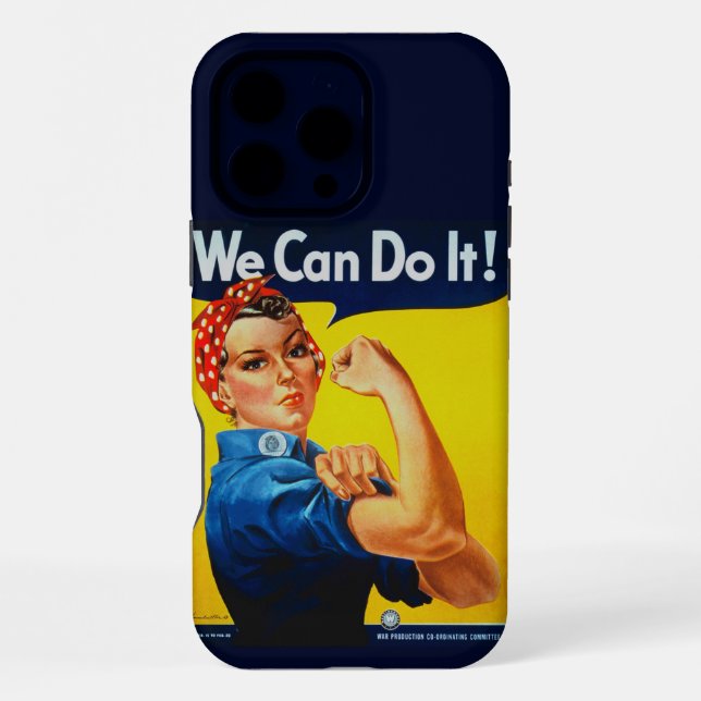 Funda Para iPhone We Can Do It Rosie the Riveter (Reverso )