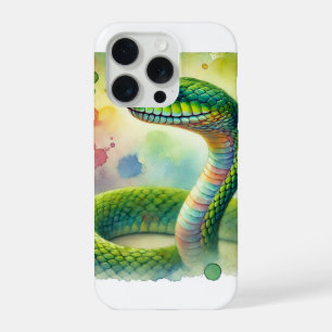 Western Green Mamba 260624AREF116 - Watercolor