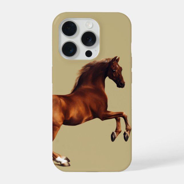 Funda Para iPhone Whistlejacket horse by George Stubbs (Reverso )