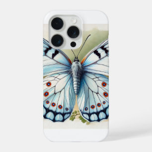 White Butterfly in Watercolor and Ink 090724IREF12
