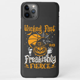 Funda Para iPhone 11Pro Max Wicked Fast And Freakishly Fierce Sports Halloween