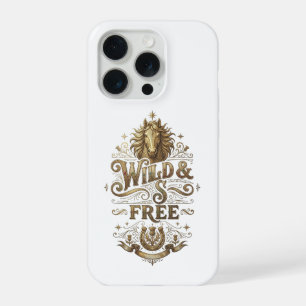 Funda para iPhone Wild & Free Vintage Horse Wester