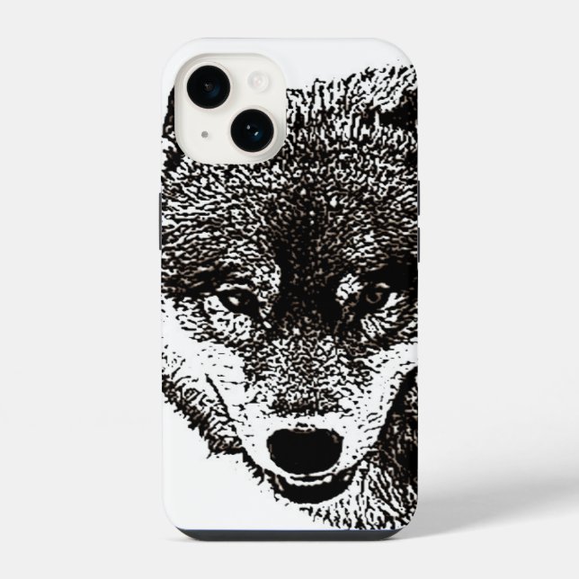 Funda Para iPhone Wild Wolf (Reverso )