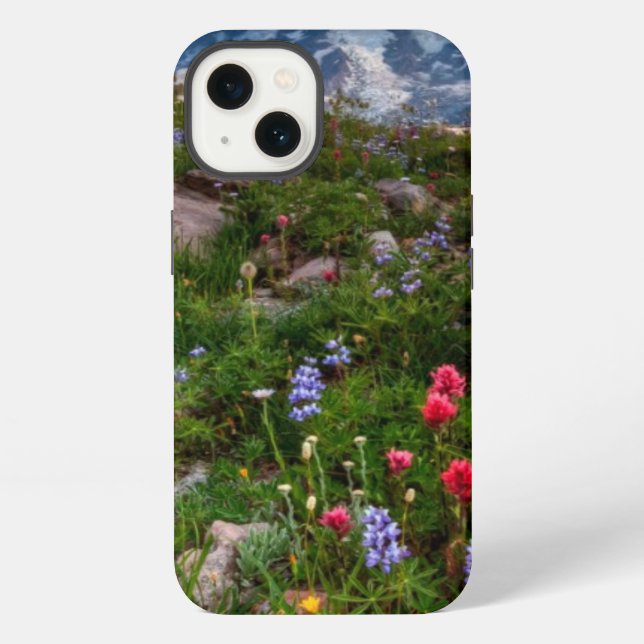 Funda Para iPhone Wildflowers (Reverso )