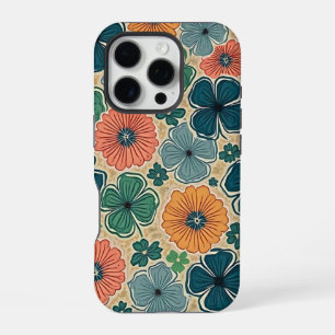 Funda Para iPhone 16 Pro Wildflowers Harmonious Tones