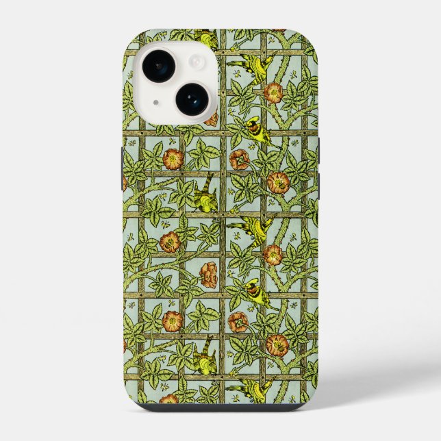 Funda Para iPhone William Morris Design #5 (Reverso )