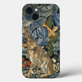 William Morris Forest Rabbit Floral Art Nouveau