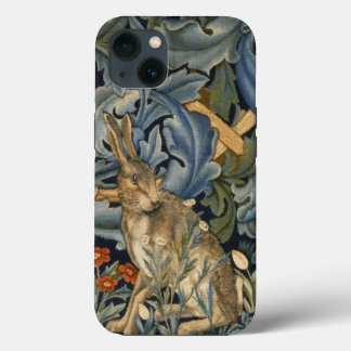 William Morris Forest Rabbit Floral Art Nouveau