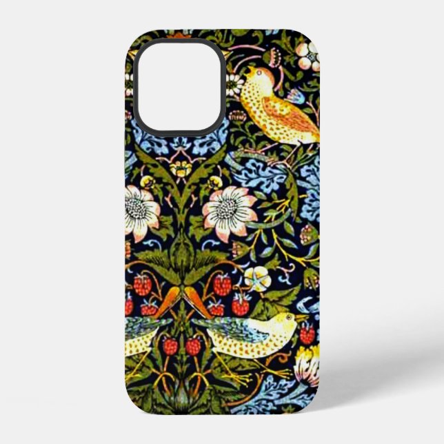 Funda Para iPhone William Morris, ladrón de fresas, (Reverso )