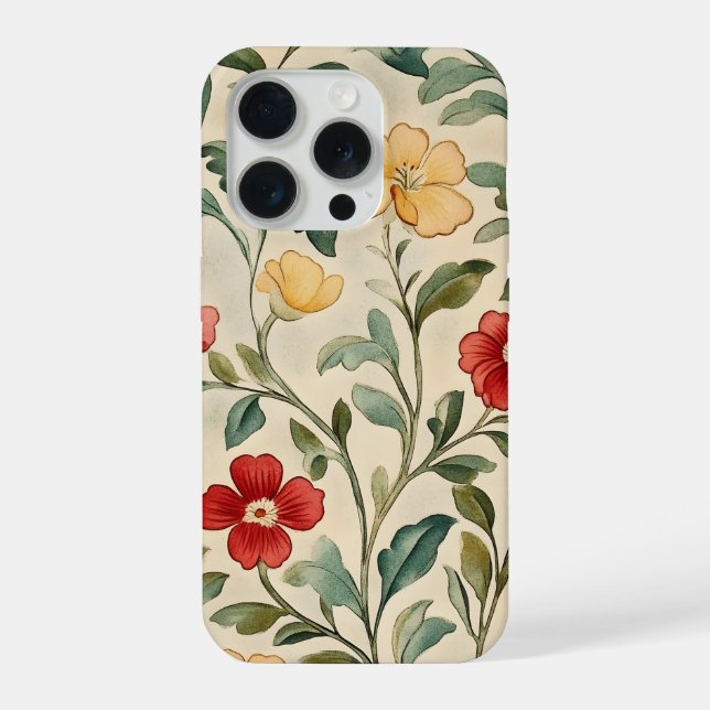 Funda Para iPhone William Morris Phone Case (Reverso )