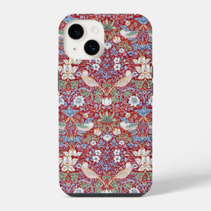 Funda Para iPhone 14 William Morris Textil Ladrón de Fresas