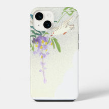 Wisteria Vintage Estilo Bird Asiático