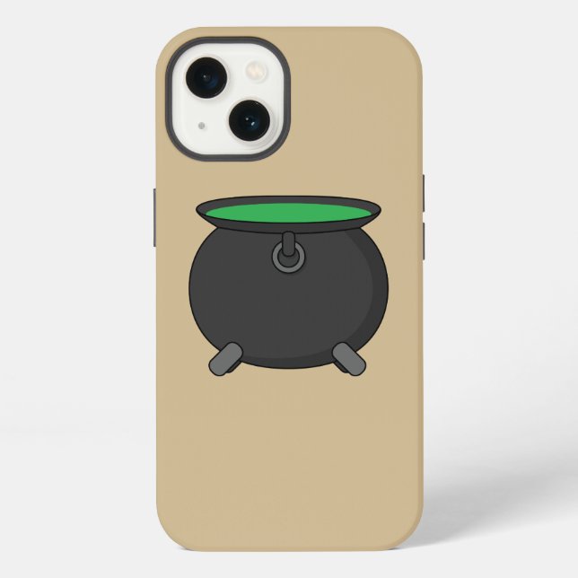 Funda Para iPhone Witch Cauldron (Reverso )