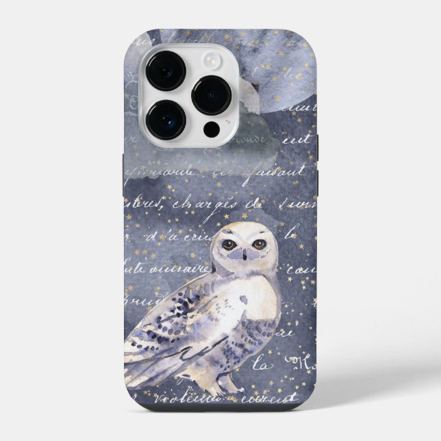 Funda Para iPhone Witchy Snowy Owl (Reverso )