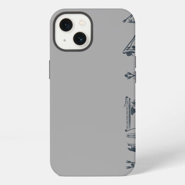 Funda Para iPhone Wizard Weapon Collage (Reverso )