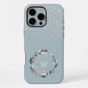 Funda Para iPhone 16 Pro Max Wreath de invierno encantado