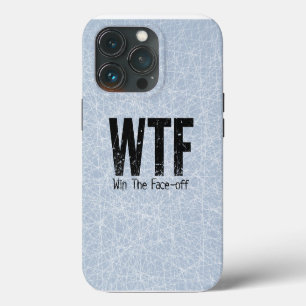 Funda Para iPhone 13 Pro WTF: Ganar El Cara a Cara (Hockey) Case-Mate iPhon