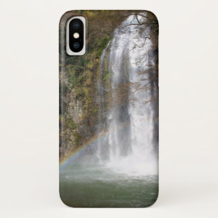 Funda para iPhone X con cascada y arcoiris