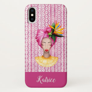 Funda para iPhone X de African Woman