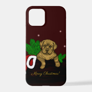 Funda Para iPhone 12 Pro XMas Puppy
