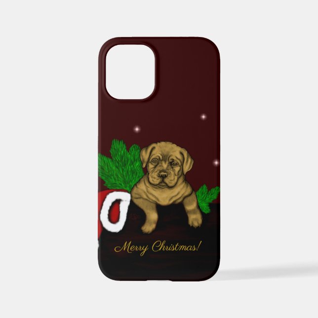 Funda Para iPhone XMas Puppy (Reverso )