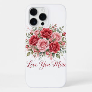 Funda Para iPhone 16 Pro Max XOXO Hearts Kisses iPhone 16 Pro Max Case