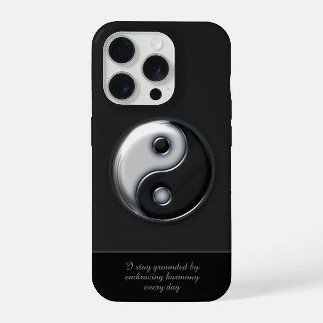 Funda Para iPhone Ying Yang 3D (Reverso )