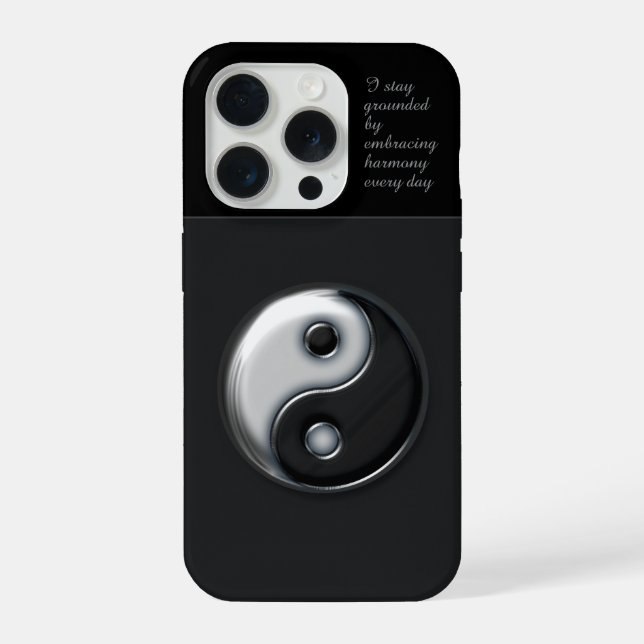 Funda Para iPhone Ying Yang 3D (Reverso )
