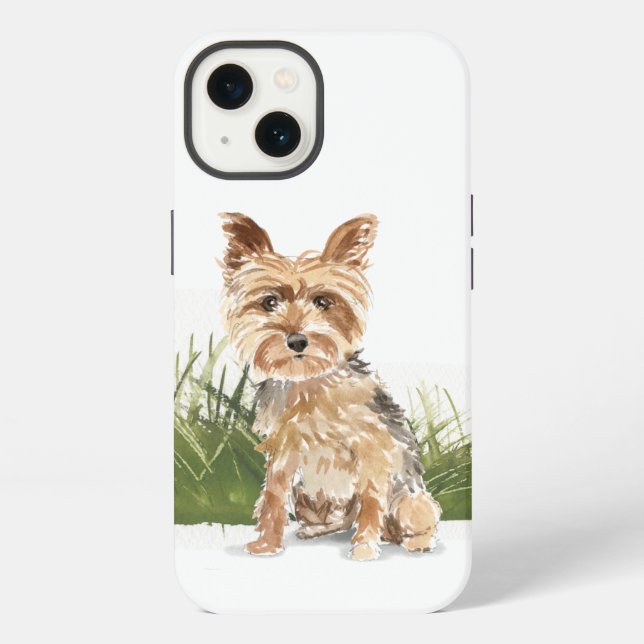 Funda Para iPhone Yorkshire Terrier (Reverso )