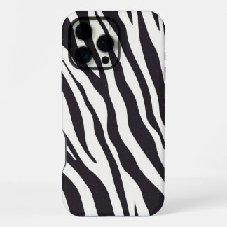 Funda Para iPhone 16 Pro Max Zebra Stripes iPhone Case – Black & White Pattern