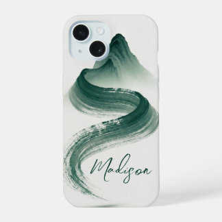 Funda para iPhone Zen Ink Wash Mountain