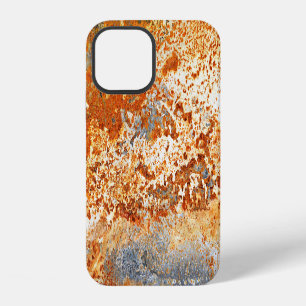 Funda Para iPhone 12 Zinc oxidado: textura de fondo con estilo grunge.