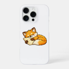 Funda Para iPhone 16 Pro Zorro Dormido Lindo y Acogedor