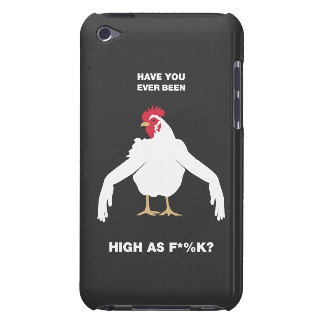 Funda Para iPod De Barely There Brazos del pollo (Atrás)