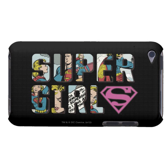 Funda Para iPod De Case-Mate Logo de Supergirl Comic (Reverso Horizontal)