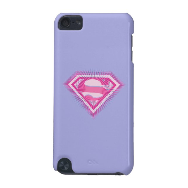 Funda Para iPod Touch 5 Logo rosa superchica (Atrás)