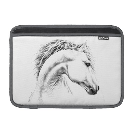 Funda Para Macbook Manga De Aire De Macbook Del Dibujo De Lapiz Del Zazzle Es